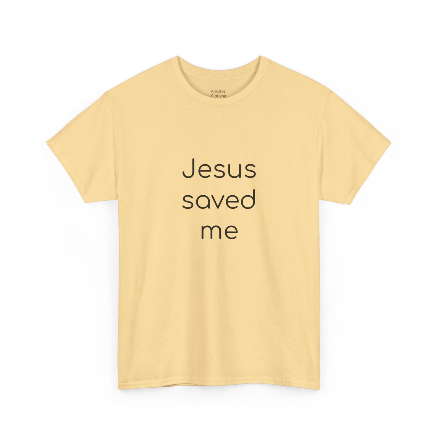 Inspirational Jesus Unisex Heavy Cotton Tee - Faith-Based Casual Wear